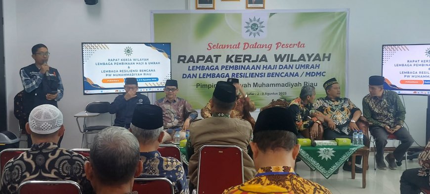 LRB Riau Gelar Rakerwil dan Latih Relawan Mahasiswa Tangani Bencana