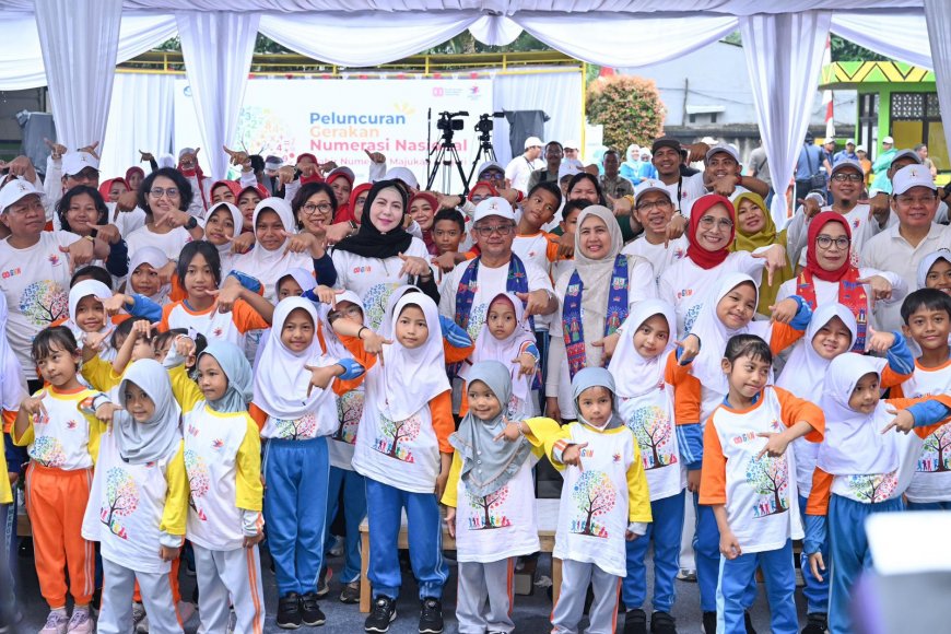 Kemendikdasmen Luncurkan Gerakan Numerasi Nasional dan Bimtek Matematika GEMBIRA