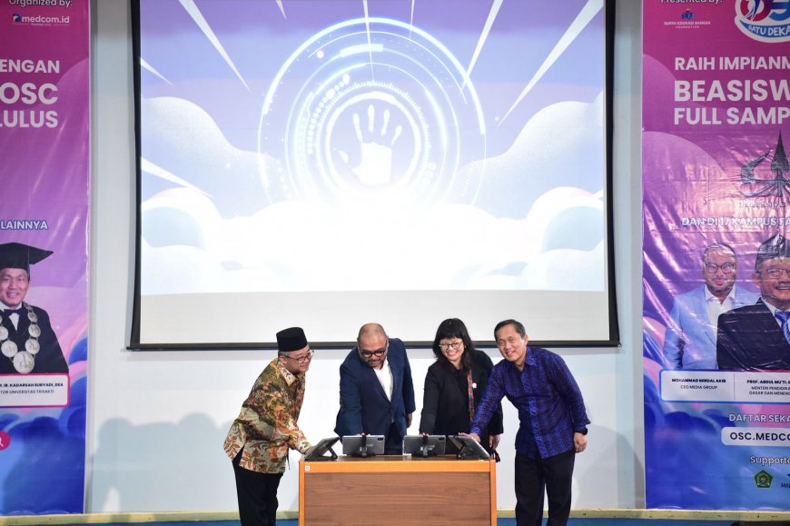 Mendikdasmen Abdul Mu’ti Resmikan OSC 2025, Sediakan 399 Beasiswa Kuliah Penuh di 18 Kampus