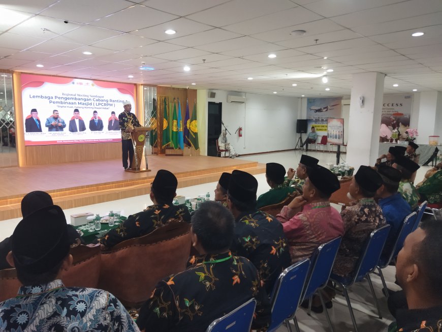 PWM Riau Gelar Regional Meeting LPCRPM Sumbagut di Umri, Usung Tema Digitalisasi Masjid