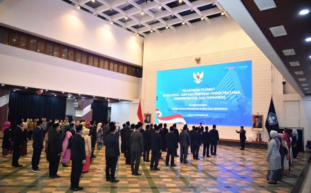 Kemendikdasmen Lantik 60 Pejabat Baru untuk Perkuat Layanan Pendidikan