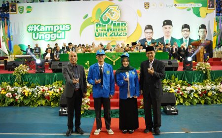 Lebih dari 4.600 Mahasiswa Baru Resmi Jadi Bagian UIR, Rektor: Belajar Sepenuh Hati!
