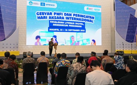 Gebyar PNFI dan Hari Aksara Internasional 2025: Angka Buta Aksara Turun Jadi 0,92 Persen