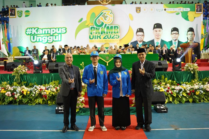 Lebih dari 4.600 Mahasiswa Baru Resmi Jadi Bagian UIR, Rektor: Belajar Sepenuh Hati!