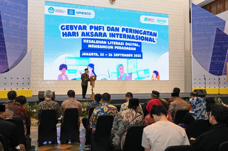 Gebyar PNFI dan Hari Aksara Internasional 2025: Angka Buta Aksara Turun Jadi 0,92 Persen