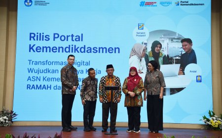 Wujud Birokrasi RAMAH dan SANTUN, Kemendikdasmen Luncurkan Portal Digital ASN