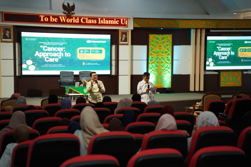 UIR dan YKI Riau Gelar Sosialisasi Kanker, Dorong Mahasiswa Jadi Agen Kesadaran Sehat