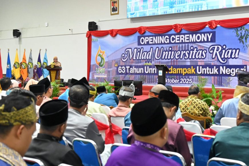 Universitas Riau Rayakan Milad ke-63: Mantapkan Langkah Jadi Kampus yang Berdampak untuk Negeri