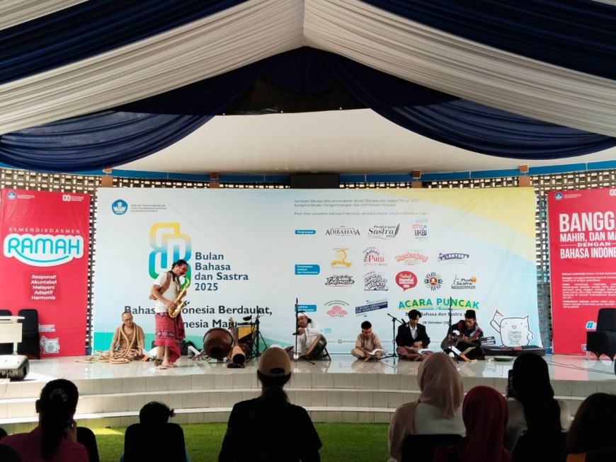 Pentas Sastra di Badan Bahasa 2025 Hidupkan Semangat Literasi dan Kebangsaan Lintas Generasi