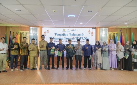 UMRI Lepas Jamaah Umrah Penerima Reward Milad Ke-17