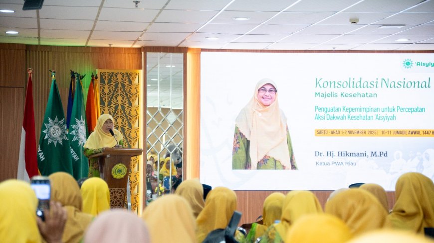 Semangat Dakwah Kesehatan Aisyiyah Menggema di Riau, Umri Tuan Rumah Konsolidasi Nasional Batch VI