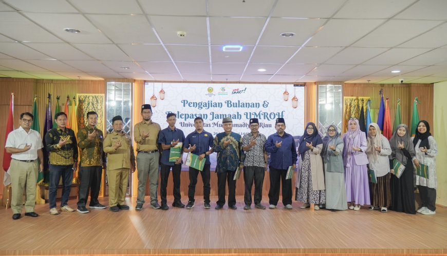 UMRI Lepas Jamaah Umrah Penerima Reward Milad Ke-17