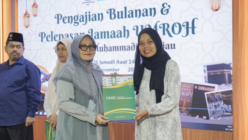 UMRI Lepas Jamaah Umrah Penerima Reward Milad Ke-17