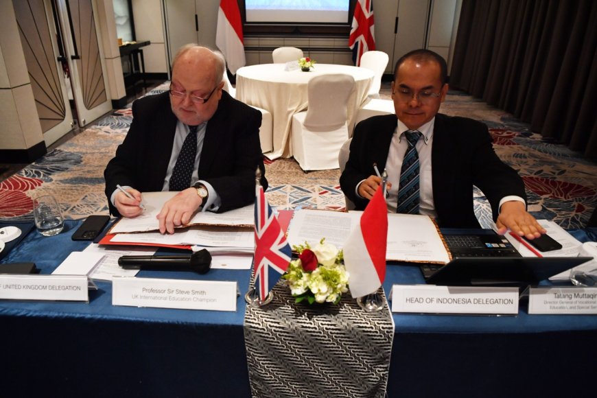 Indonesia–Inggris Mantapkan Kerja Sama Pendidikan, Bahas Kurikulum hingga Inovasi Digital