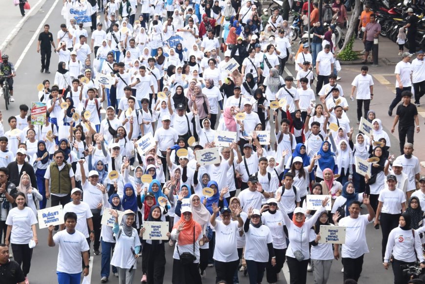 Kemendikdasmen Gaungkan Pesan Anti-Perundungan dan Budaya Sekolah yang Aman Lewat Jalan Sehat