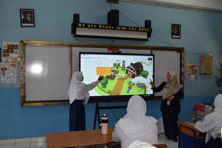 Program Sapa Sekolah Dorong Guru dan Murid Lebih Interaktif