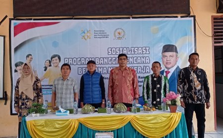 Sosialisasi Bangga Kencana di Kampar, Tekankan Persiapan Keluarga untuk Generasi Berkualitas