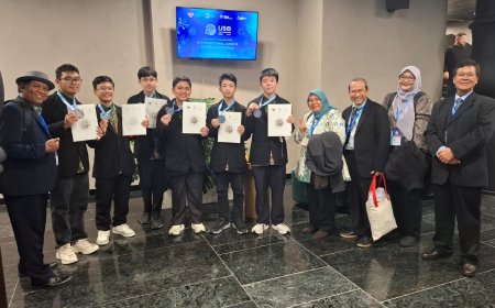 Siswa Pekanbaru Howard Valero Hansen Raih Perunggu IJSO 2025 di Rusia