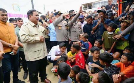 Prabowo Pastikan Percepat Pemulihan Aceh Tamiang: Kita Sedang Kerja Keras