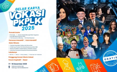 Gelar Karya Vokasi PKPLK 2025, Etalase Inovasi Pendidikan Inklusif dan Berdaya Saing