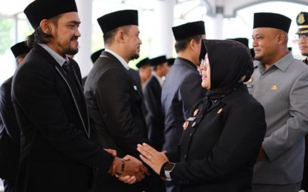 Enam Bulan Menjabat, Bupati Siak Afni Zulkifli Rombak Birokrasi dan Lantik 71 Pejabat