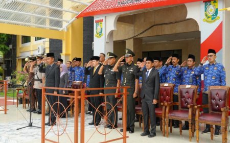 Pemkab Kampar Peringati Hari Bela Negara ke-77, Bupati Ahmad Yuzar Bacakan Amanat Presiden