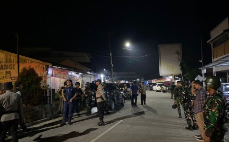 Jelang Natal dan Tahun Baru 2026, Brigif TP 89/Gimpam Gasib Gelar Patroli Keamanan di Siak