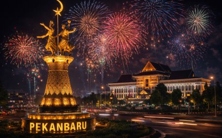 Pemprov Riau Larang Kembang Api dan Petasan pada Malam Tahun Baru 2026