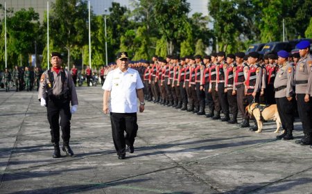 1.771 Personel Gabungan Amankan Perayaan Malam Tahun Baru 2026 di Riau