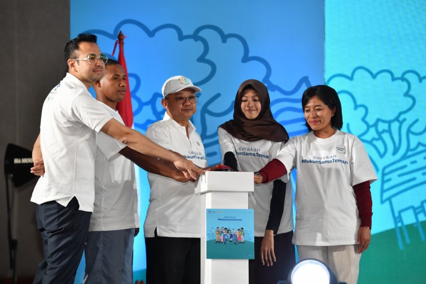 Mendikdasmen dan Raffi Ahmad Luncurkan Gerakan #RukunSamaTeman