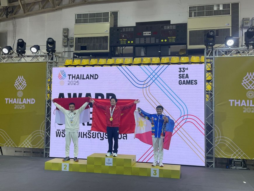 Pelatih Riau Menangis Haru, Muhammad Aprizal Sumbang Perak Senam di Sea Games 2025