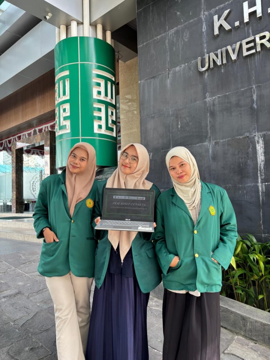 Mahasiswa Program Studi Kimia UMRI, Raih Juara 1 kelas RE2 PIMTANAS 5 Tahun 2025