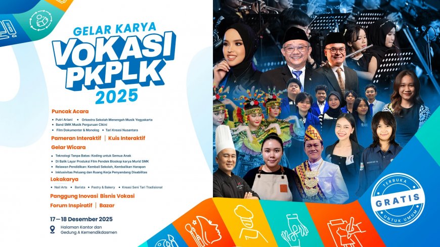 Gelar Karya Vokasi PKPLK 2025, Etalase Inovasi Pendidikan Inklusif dan Berdaya Saing