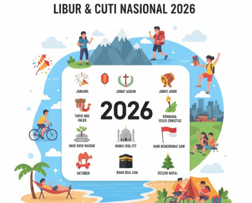 Pemprov Riau Terbitkan Edaran Hari Libur Nasional dan Cuti Bersama 2026