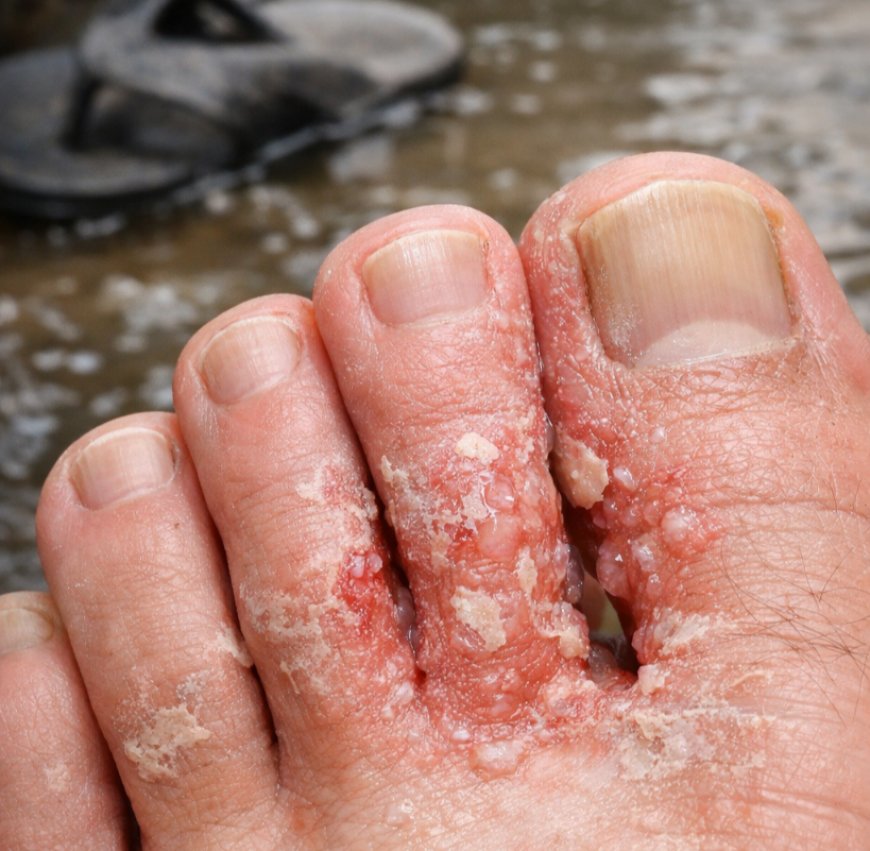 Banjir Meluas di Riau, Warga Diminta Waspada Penyakit Kutu Air akibat Kaki Lembap
