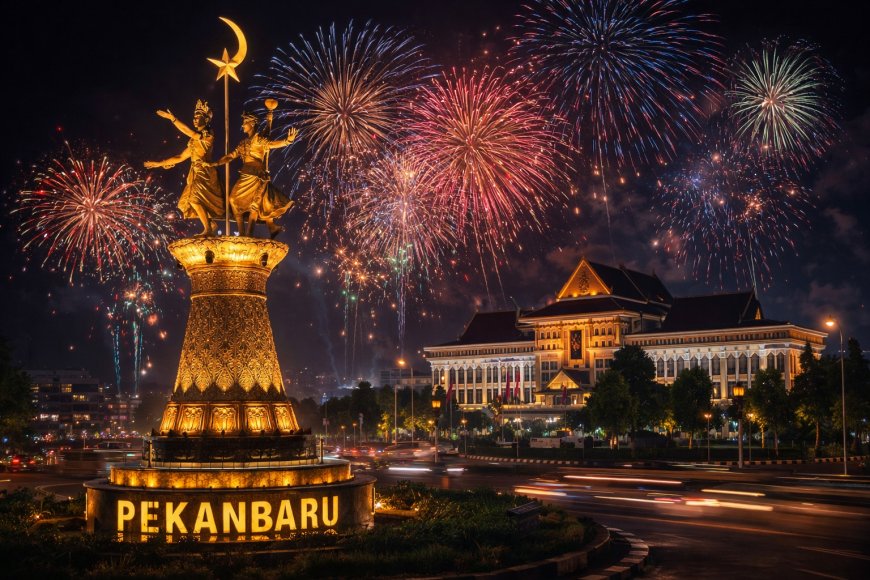 Pemprov Riau Larang Kembang Api dan Petasan pada Malam Tahun Baru 2026