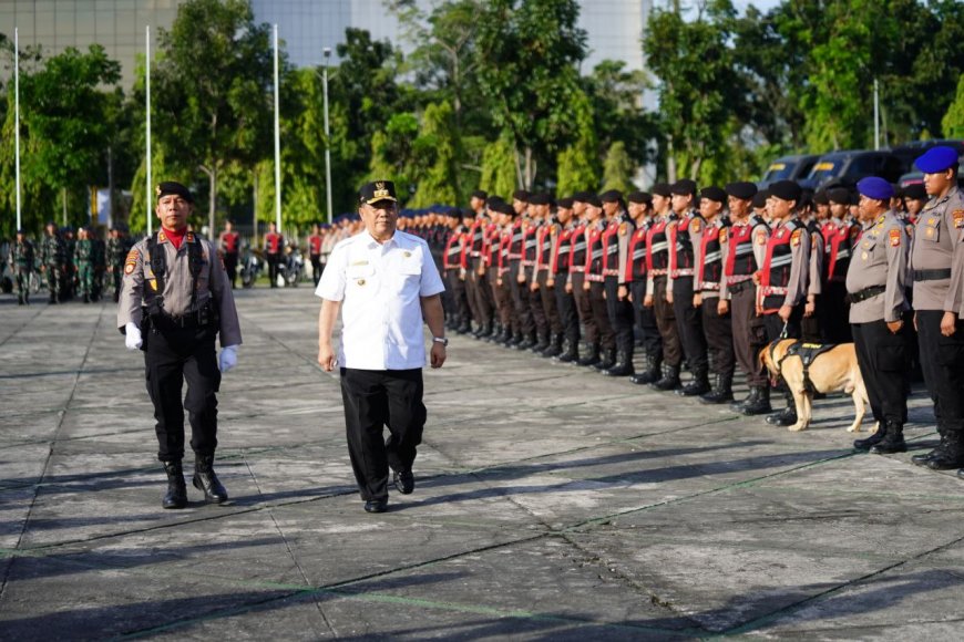 1.771 Personel Gabungan Amankan Perayaan Malam Tahun Baru 2026 di Riau