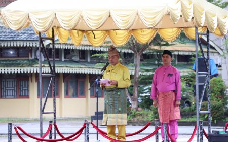 Pimpin Apel Gabungan Awal Tahun, Bupati Inhil Tekankan Peningkatan Kinerja ASN