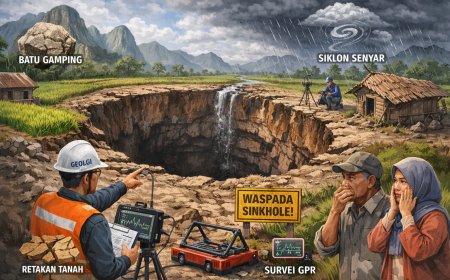 Sinkhole Misterius Muncul di Lima Puluh Kota Sumbar, Pakar UGM Ungkap Penyebab dan Risiko Lanjutan