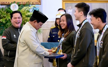 Presiden Prabowo Apresiasi Atlet SEA Games 2025, Indonesia Raih 91 Emas di Thailand