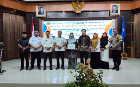 Koperasi Komerta Raih Penghargaan Koperasi Tercepat Melaksanakan RAT