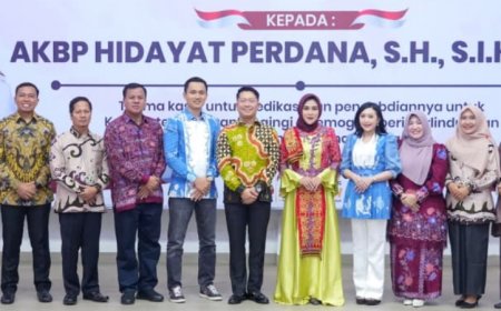 Bupati Kuansing Tegaskan Sinergi Forkopimda dalam Acara Kenal Pamit Kapolres Kuansing