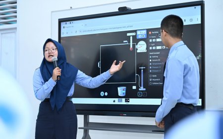 Dari Rumus ke Visual: Papan Digital Ubah Cara Siswa Memahami Sains