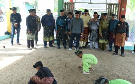 Lawan Dominasi Gadget, Wabup Siak Gaungkan Kebangkitan Gasing di Festival Berembang Ke-V
