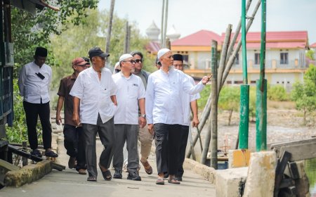 Segmen Enam Digesa 2026, Pemko Dumai Bangun Tanggul dan Drainase Redam Banjir Rob