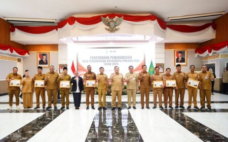 Tujuh Desa di Riau Raih Status Percontohan Antikorupsi 2025