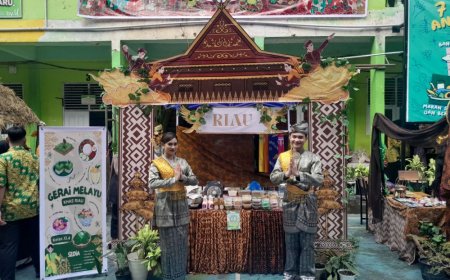 Bukan Sekadar Pentas Seni, SMAN 9 Pekanbaru Sulap Halaman Sekolah Jadi Festival Kuliner Nusantara