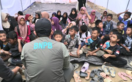 BNPB Percepat Huntara dan Sekolah Darurat di Aceh Timur, Target Rampung Sebelum Ramadan
