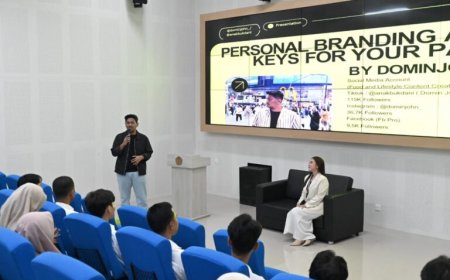 Bongkar Rahasia FYP hingga Karier Global, Humas Unri Bekali Mahasiswa Magang di Era Digital 4.0