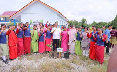Pemko Pekanbaru Dorong Sekolah Hijau, Wawako Anjurkan Tanam Pohon Buah